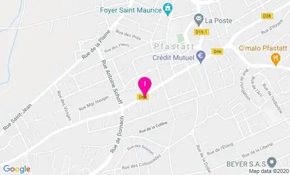 Localisation Delphine Maire
