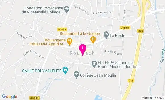 Localisation Nathalie Sigwalt