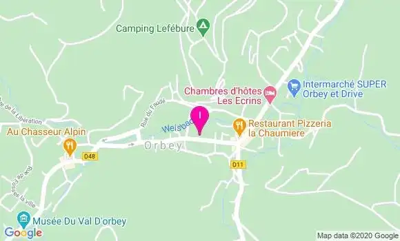 Localisation Fanny Ancel