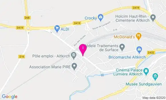 Localisation Anne Christine Pretat