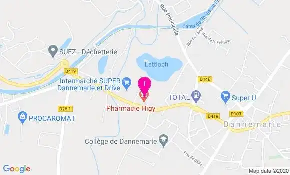 Localisation Isabelle Wassner