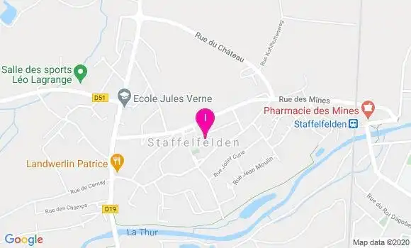 Localisation Corine Saverino