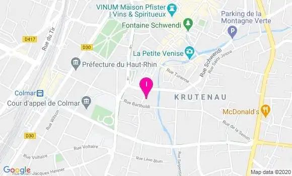 Localisation Djamila Bousbaine