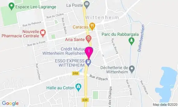 Localisation Catherine Blech Hagenbach