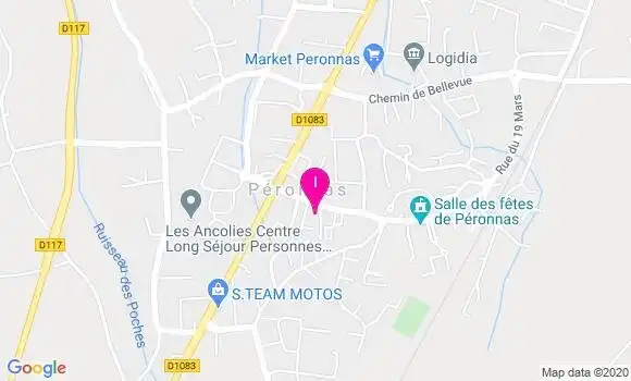 Localisation Fabienne Beguet