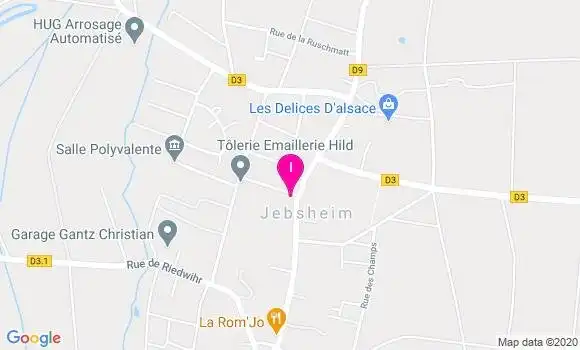 Localisation Michel Oberlin