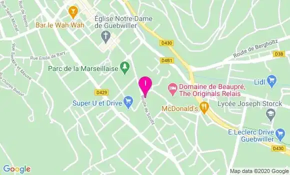 Localisation Jacqueline Hutter