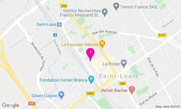 Localisation Rachel Kugler