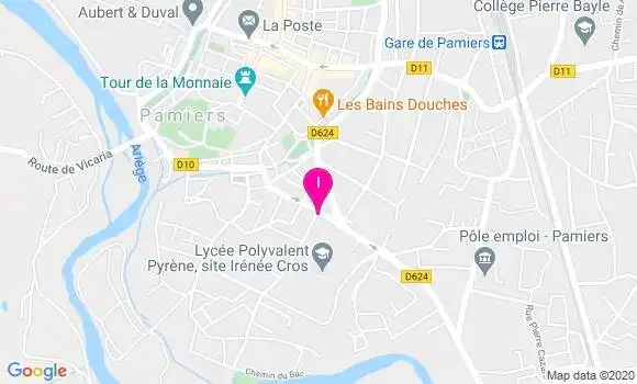 Localisation Bernard Moreno