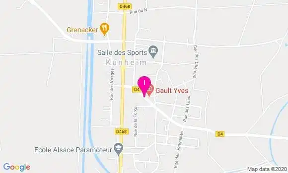 Localisation Fabienne Weisheimer