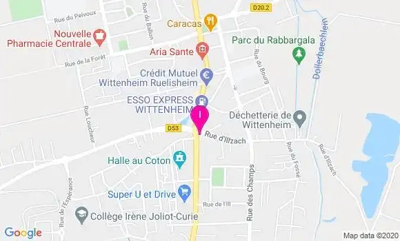 Localisation Isabelle Rieder