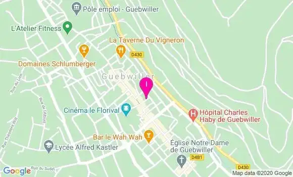 Localisation Martine Muller