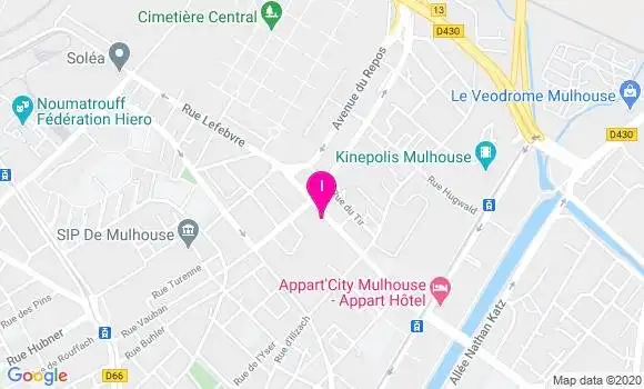 Localisation Razika Chibout