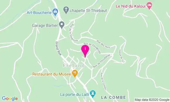 Localisation Sandra Miclo