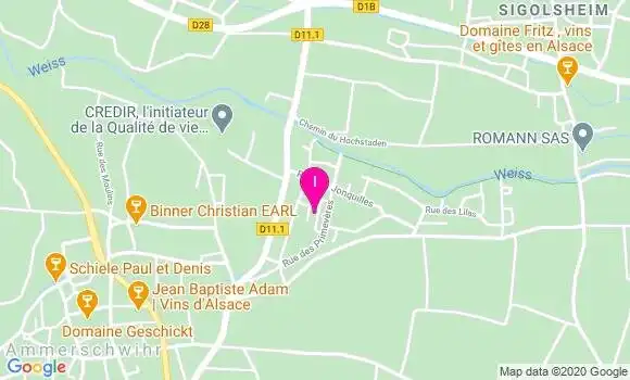 Localisation Nathalie Vogt