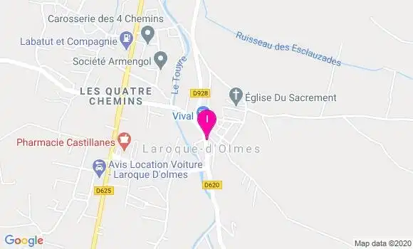 Localisation Fanny Moreno