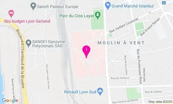 Localisation Agnes Debilly