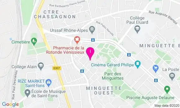 Localisation Gaelle Bertin