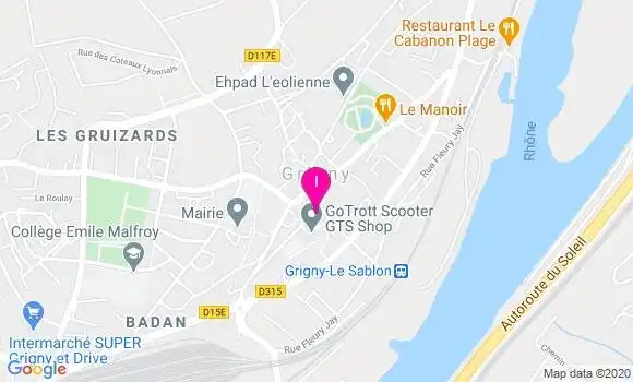 Localisation Lucien Baraza