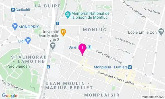 Localisation Laetitia Chabanole