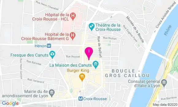 Localisation Marie Brulhet