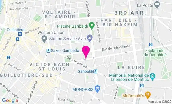 Localisation Denis Roubertou