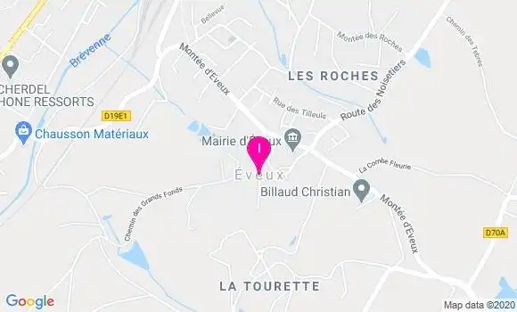 Localisation Karine Boury