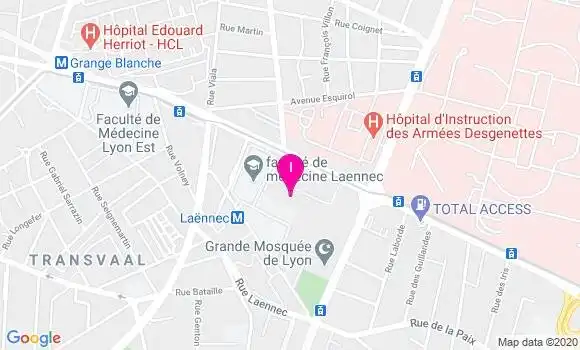 Localisation Valerie Sanabria