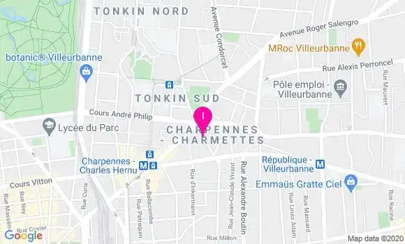 Localisation Charlotte Esber