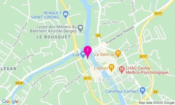 Localisation Eric Larroque