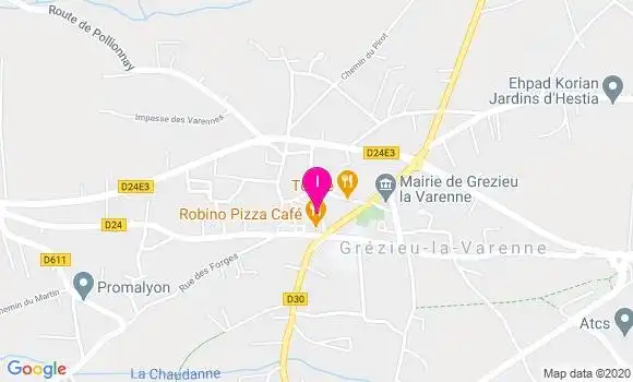 Localisation Myriam Berrux