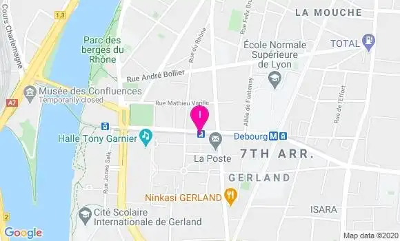 Localisation Julie Doubre