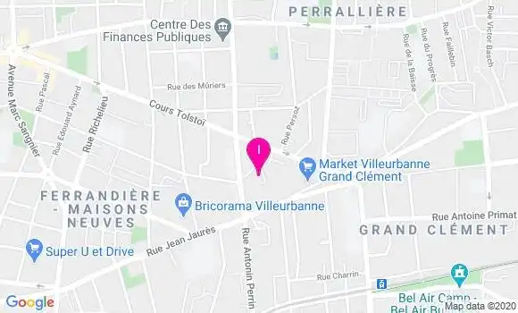 Localisation Jerome Rebours