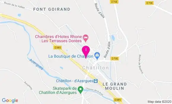 Localisation Nathalie Brillier Laverdure
