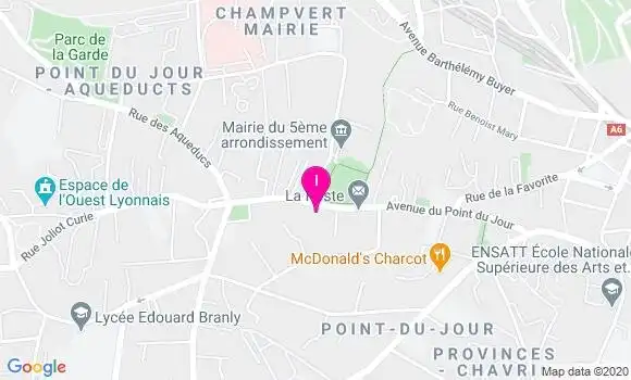Localisation Sandrine Baudon