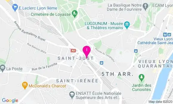 Localisation Ghislaine Marbach