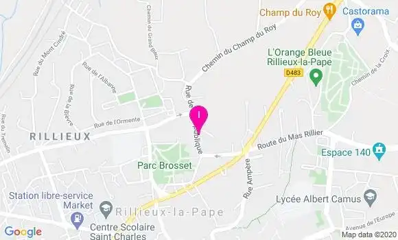 Localisation Rachel Buttin
