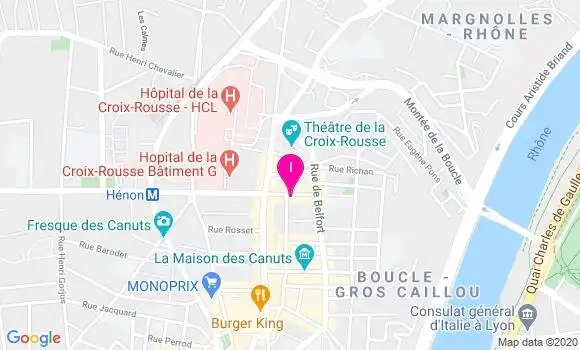 Localisation Delphine Perrichon