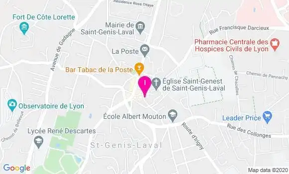 Localisation Emeline Castel
