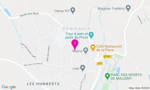 Localisation Catherine Jaricot