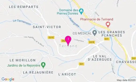 Localisation Murielle Cerutti