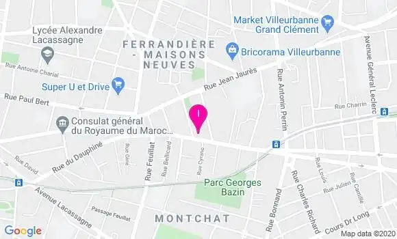Localisation Laure Candy