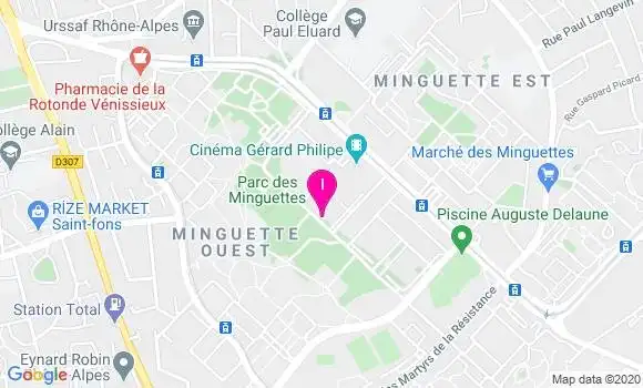 Localisation Camille Chevillard