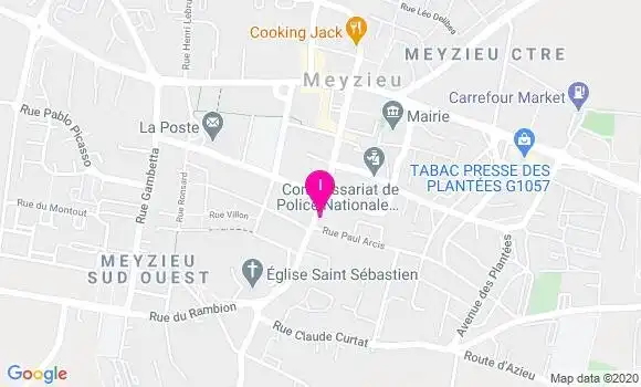 Localisation Chrystelle Pascal