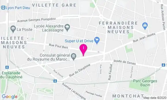 Localisation Wilfried Cendre