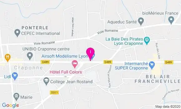 Localisation Sylvie Carret