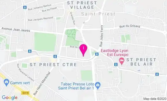 Localisation Neignane Tchao