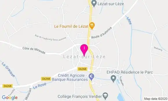 Localisation Xavier Teron