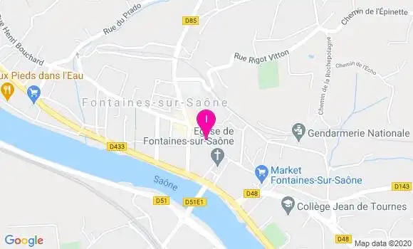 Localisation Laure Fonmartin
