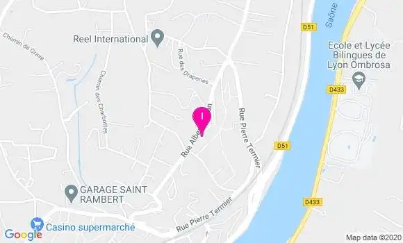 Localisation Marie Odile Fayolle